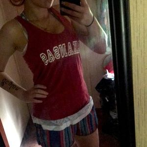Reversible Arkansas Razerbacks Tank
